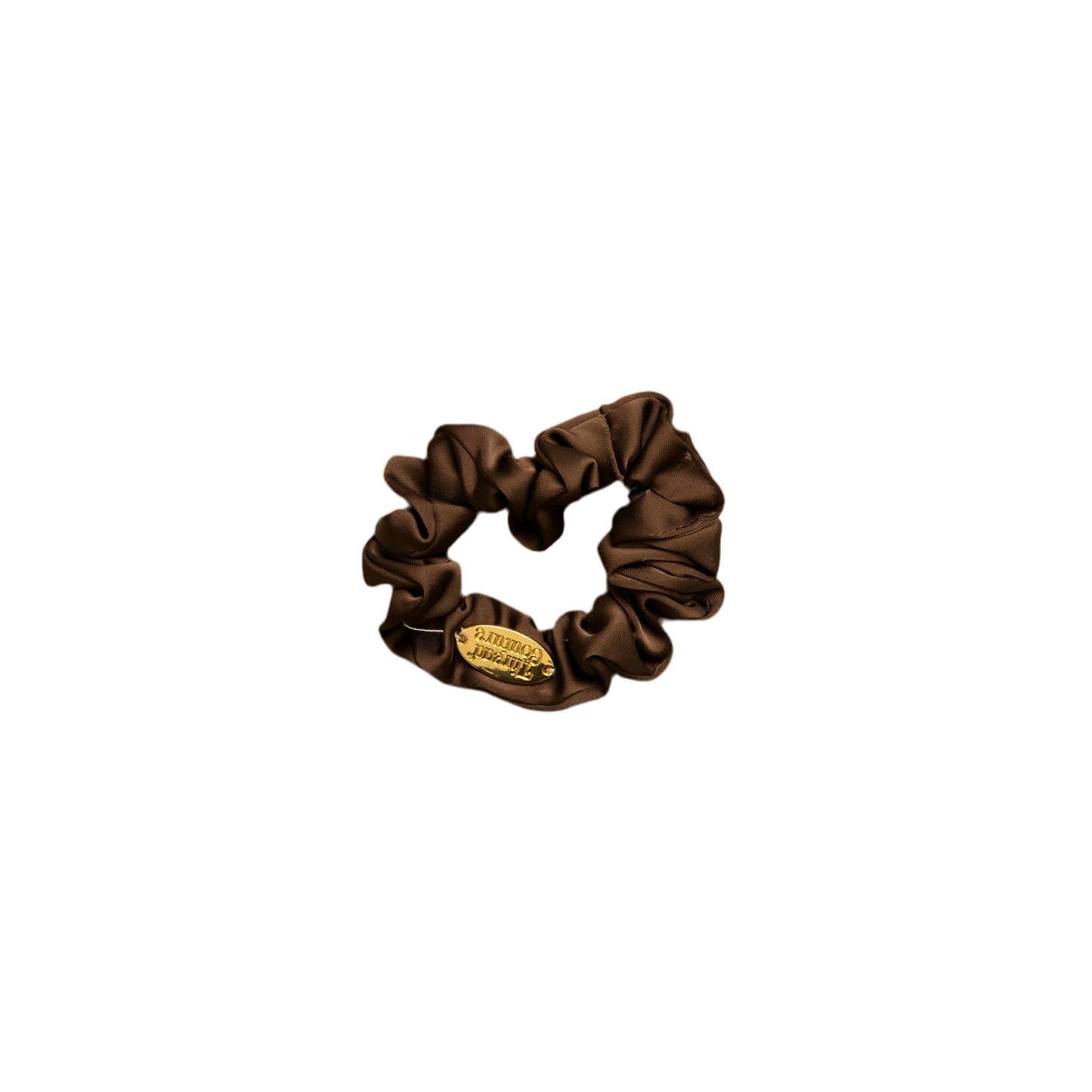 Chocolate Skinny Scrunchie