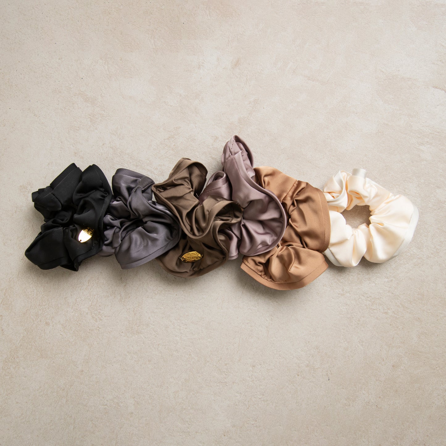 Satin scrunchie