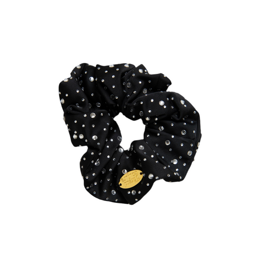 Polka dots scrunchie