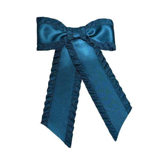 Ruffles satin bow G